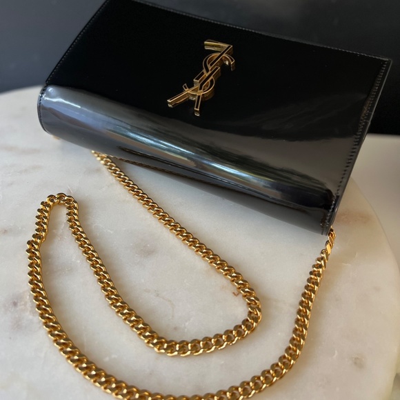 Saint Laurent | Cassandre Glossed Bag - Picture 6 of 17